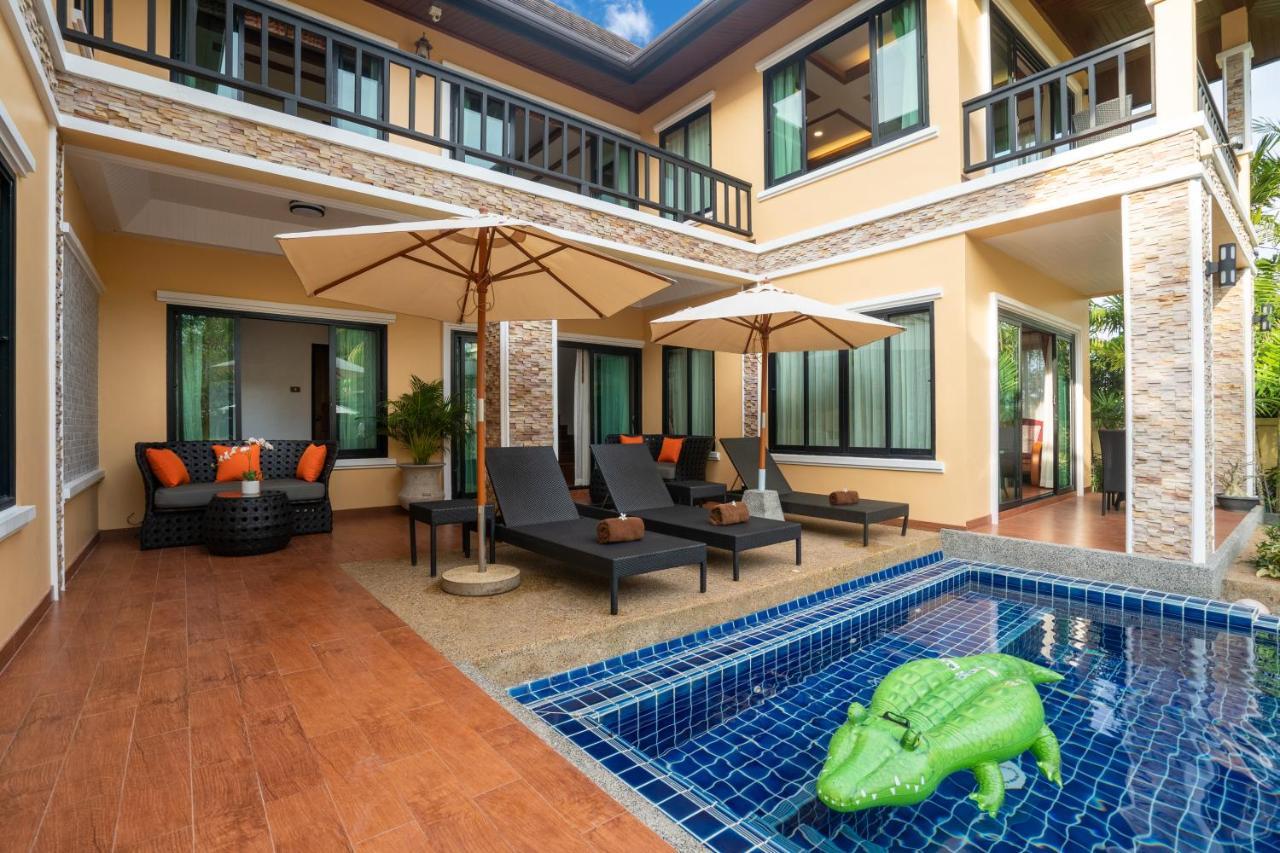 Private Villas Bangtao Pantai Bang Tao Luaran gambar